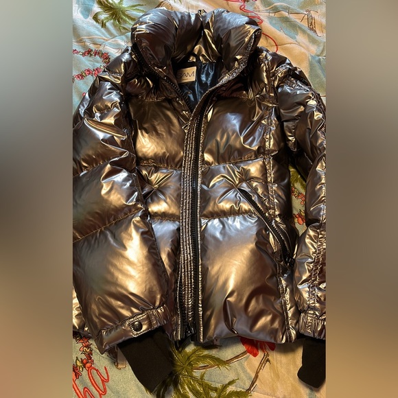 Sam coat size 14 girls sliver - Picture 2 of 2